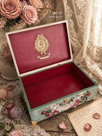 Crimson Elegance Decoupage Paper, Double Delight Decoupage Fiber Paper Set - Crimson Elegance