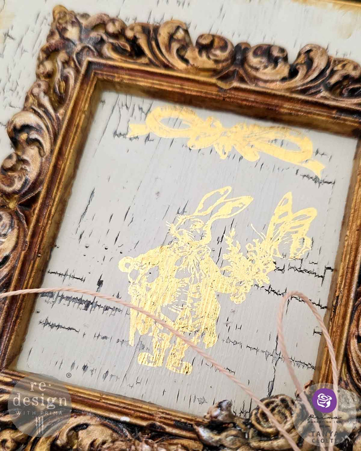 H2O Transfers Single Sheet Gold - Gilded Spring