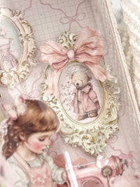 Buttons & Keepsakes Collection Flowers - Elegant Fleurs