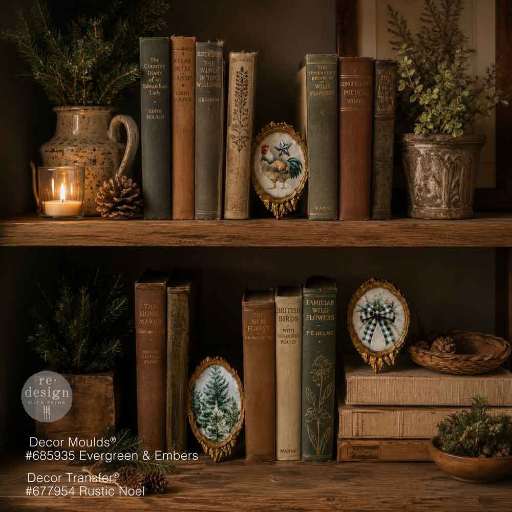 Nature Moulds, Evergreen & Embers, Decor Moulds® - Prima Moulds