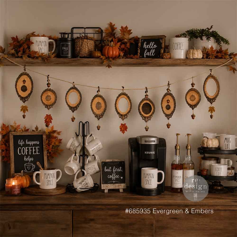 Nature Moulds, Evergreen & Embers, Decor Moulds® - Prima Moulds