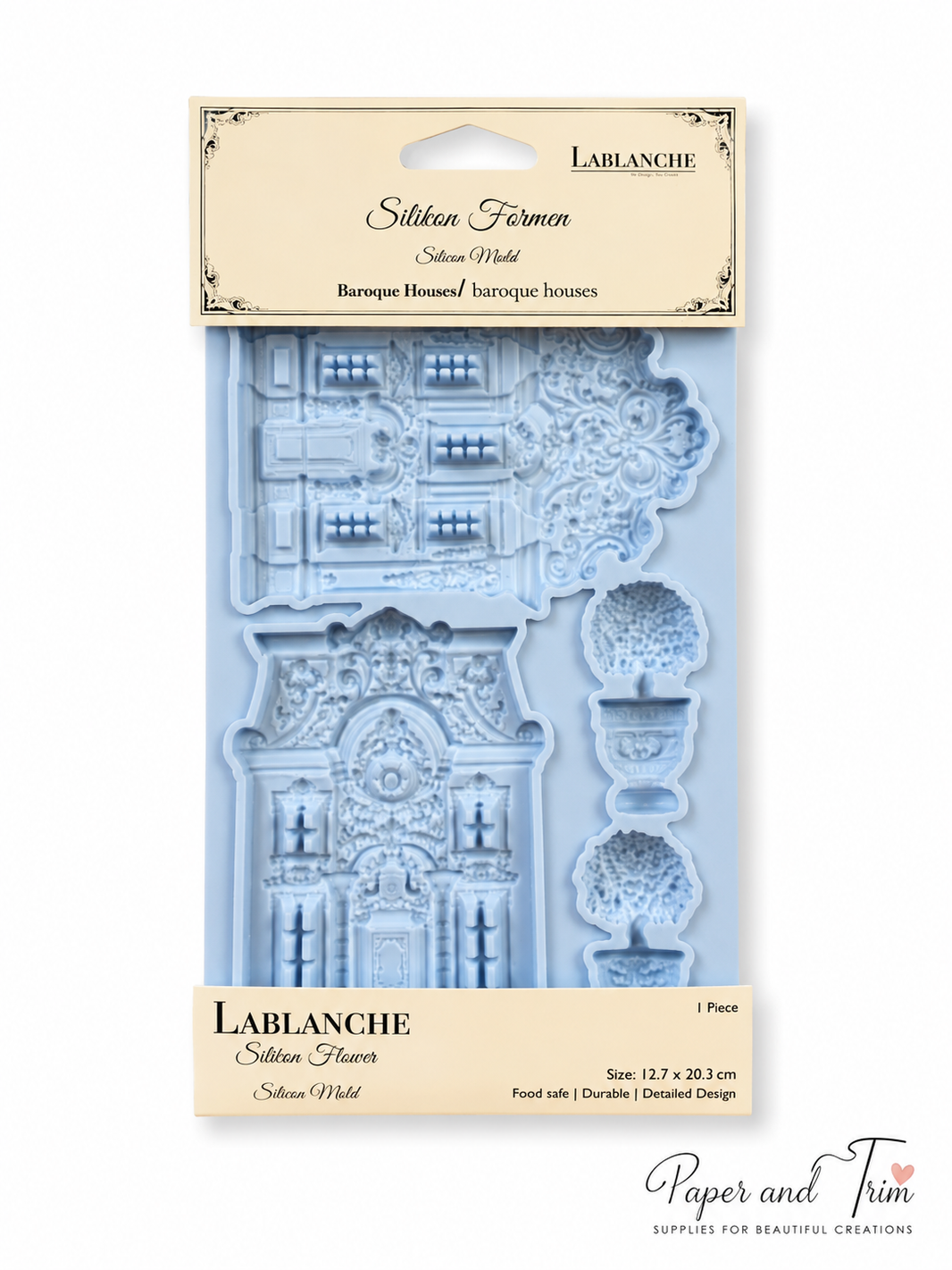 Baroque Houses Silicone Mould – LaBlanche House Mould