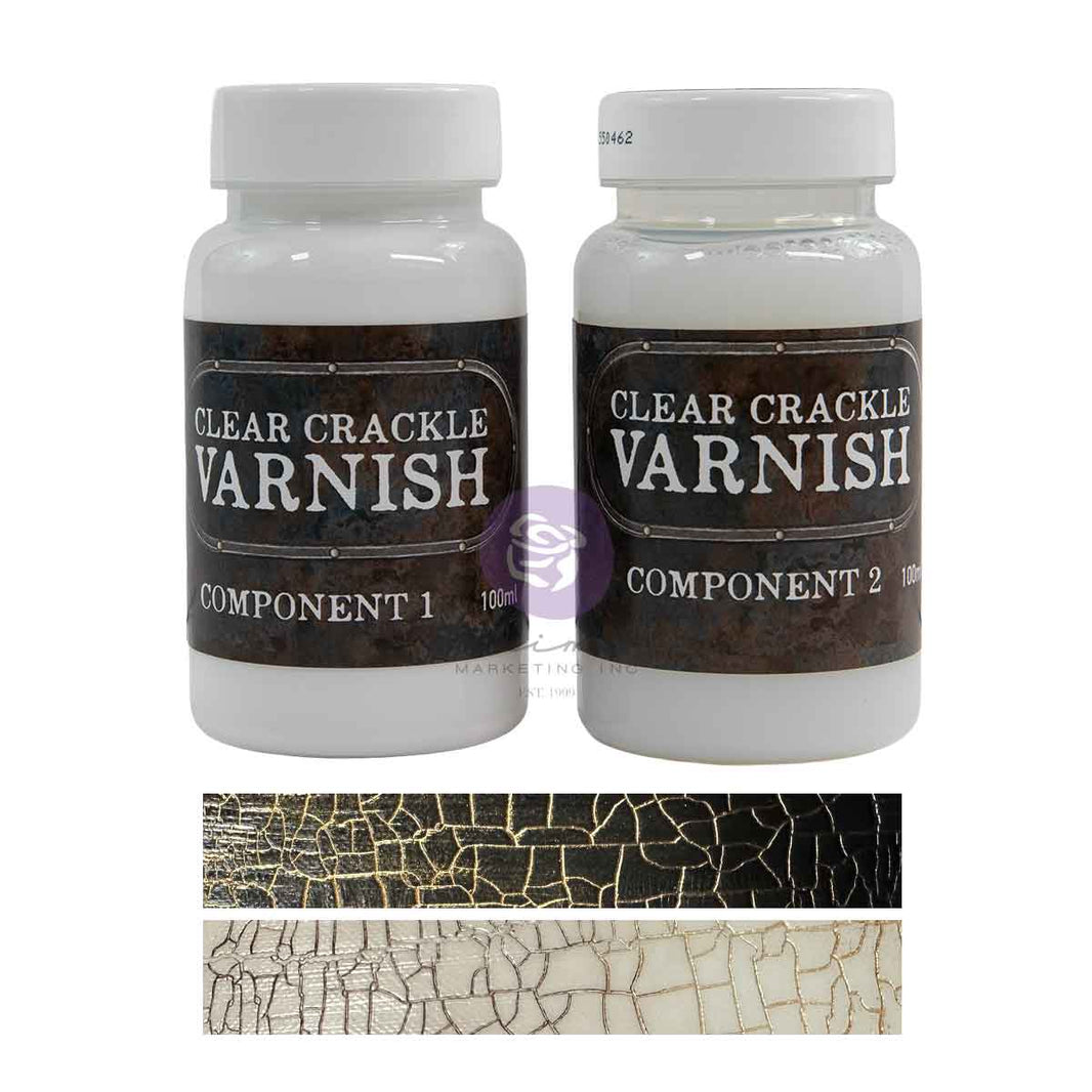 Crackle Varnish, Art Extravagance – Clear Crackle Varnish Set