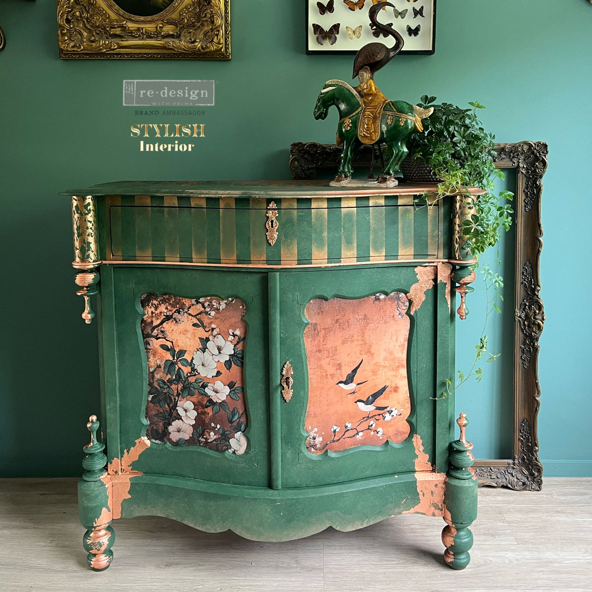 A1 Decoupage Fiber - Feathers In The Glow