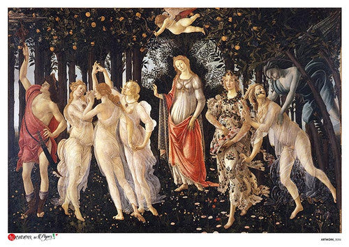 Paper Designs Artwork 0086 - Botticelli Primavera