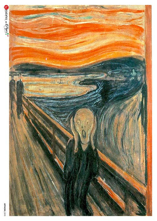 Paper Designs Artwork 0098 - The Scream