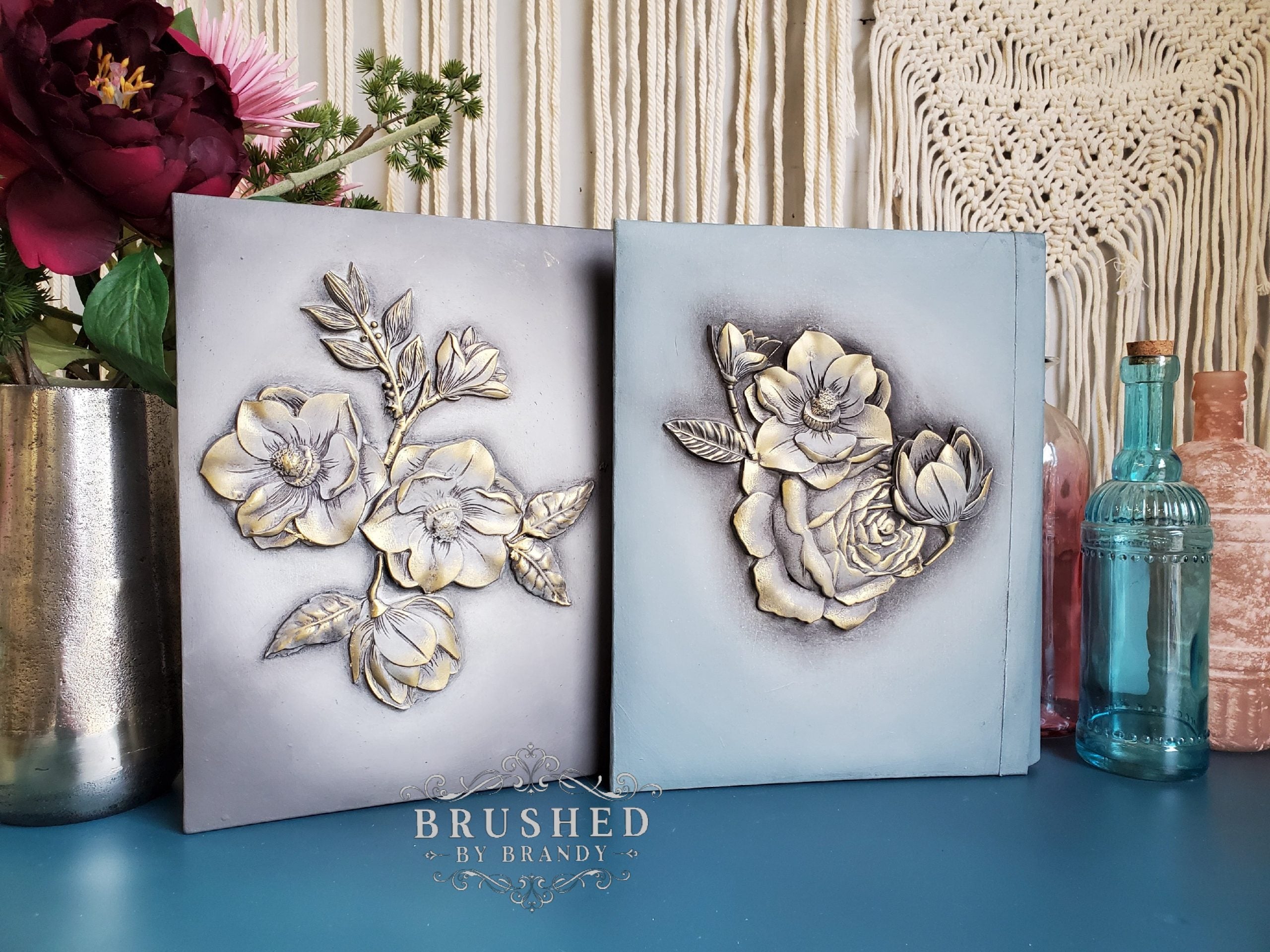 Redesign Décor Moulds® 5"x8" - Etruscan Rose