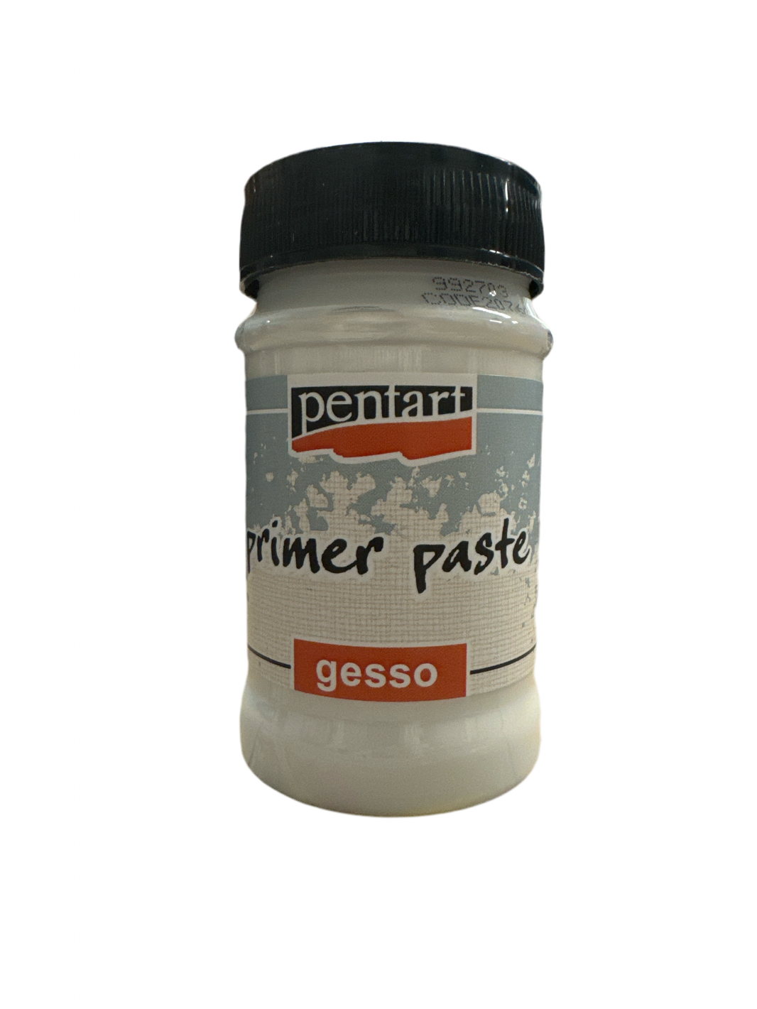 Primer paste gesso 100 ml, white, design by Pentart, arts & entertainment > hobbies & creative arts > arts & crafts, for decoupage and crafting