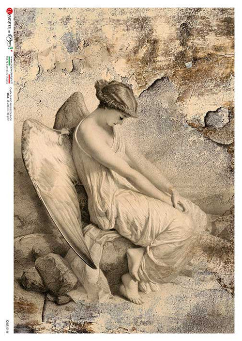 Paper Designs Rice Paper Celestial Angel 3 PD CULT-0166