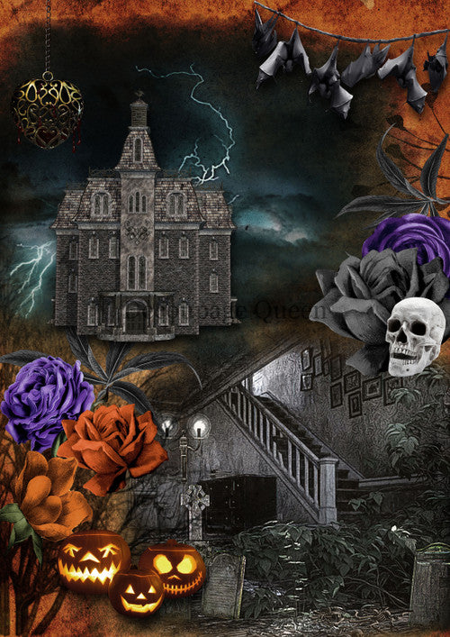 Decoupage Queen Dark and Stormy Night Rice Paper Ltd Edition