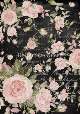 Market Roses, rice paper design by Decoupage queen, arts & entertainment > hobbies & creative arts > arts & crafts > art & crafting materials > art & craft paper > drawing & painting paper, for decoupage and crafting