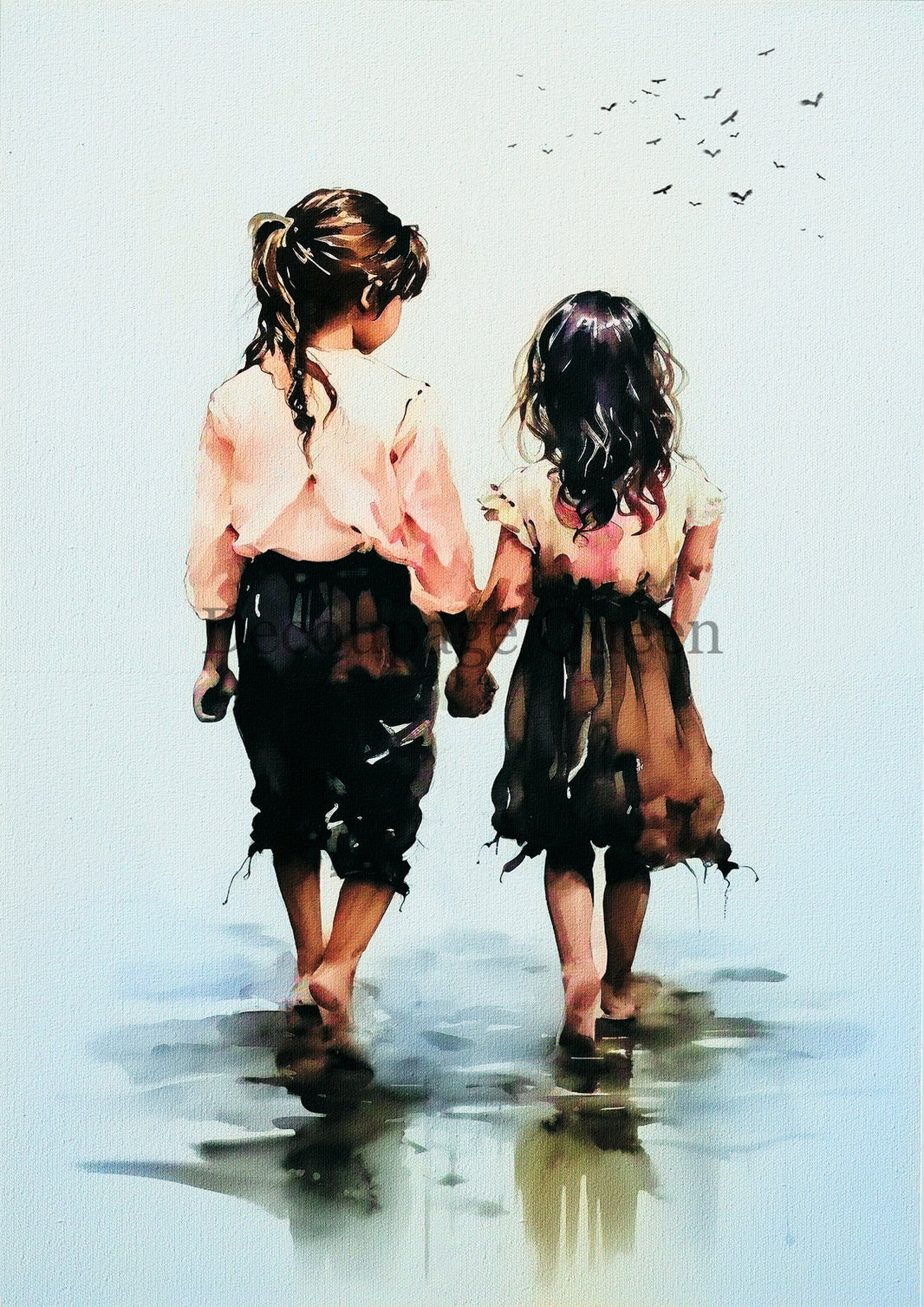 Decoupage Queen Andy Skinner Sisters Rice Paper, rice paper design by Decoupage queen, arts & entertainment > hobbies & creative arts > arts & crafts > art & crafting materials > art & craft paper > drawing & painting paper, for decoupage and crafting