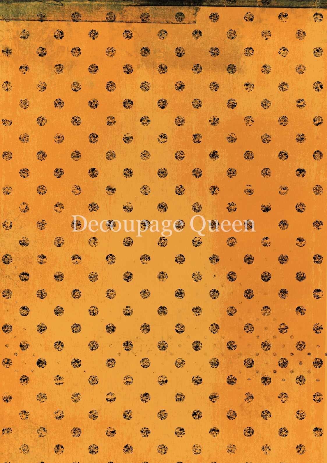 Decoupage Queen  Orange Dots  Rice Paper, rice paper design by Decoupage queen, arts & entertainment > hobbies & creative arts > arts & crafts > art & crafting materials > art & craft paper > drawing & painting paper, for decoupage and crafting