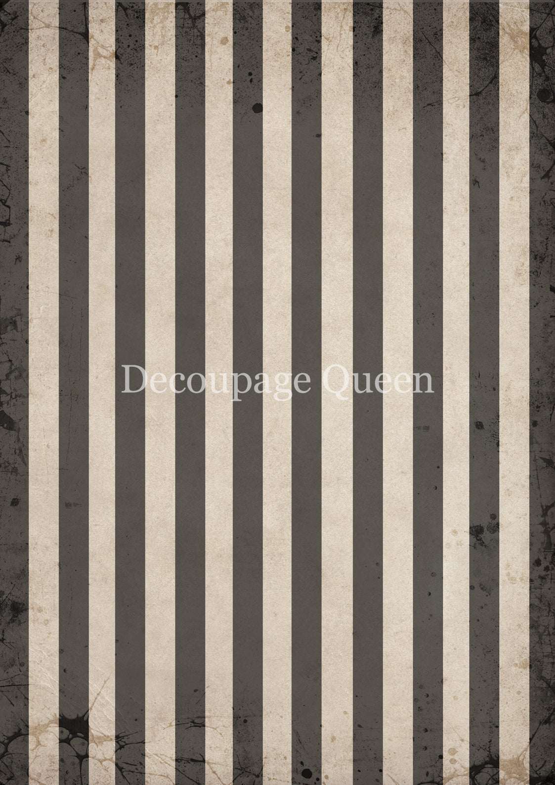 Decoupage Queen Grey and Tan Stripes  Rice Paper, rice paper design by Decoupage Queen, arts & entertainment > hobbies & creative arts > arts & crafts > art & crafting materials > art & craft paper > drawing & painting paper, for decoupage and crafting