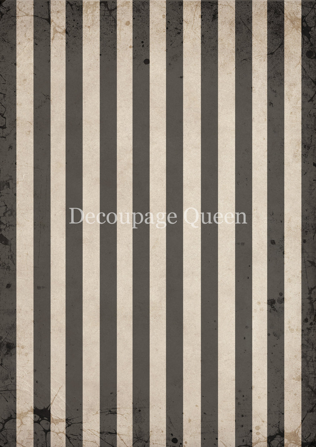 Decoupage Queen Grey and Tan Stripes  Rice Paper, rice paper design by Decoupage Queen, arts & entertainment > hobbies & creative arts > arts & crafts > art & crafting materials > art & craft paper > drawing & painting paper, for decoupage and crafting