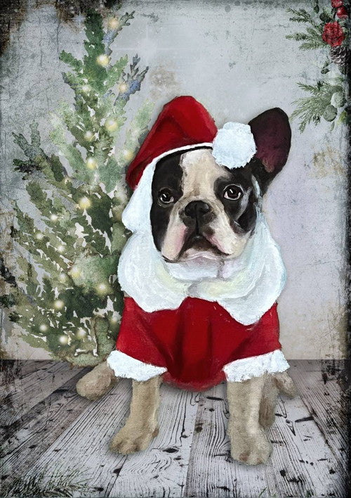 Teresa Rene Art - Christmas Frenchy
