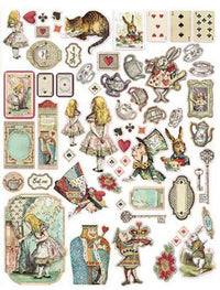 Alice Tea Time Die Cut Collection, Fairytale Die Cuts