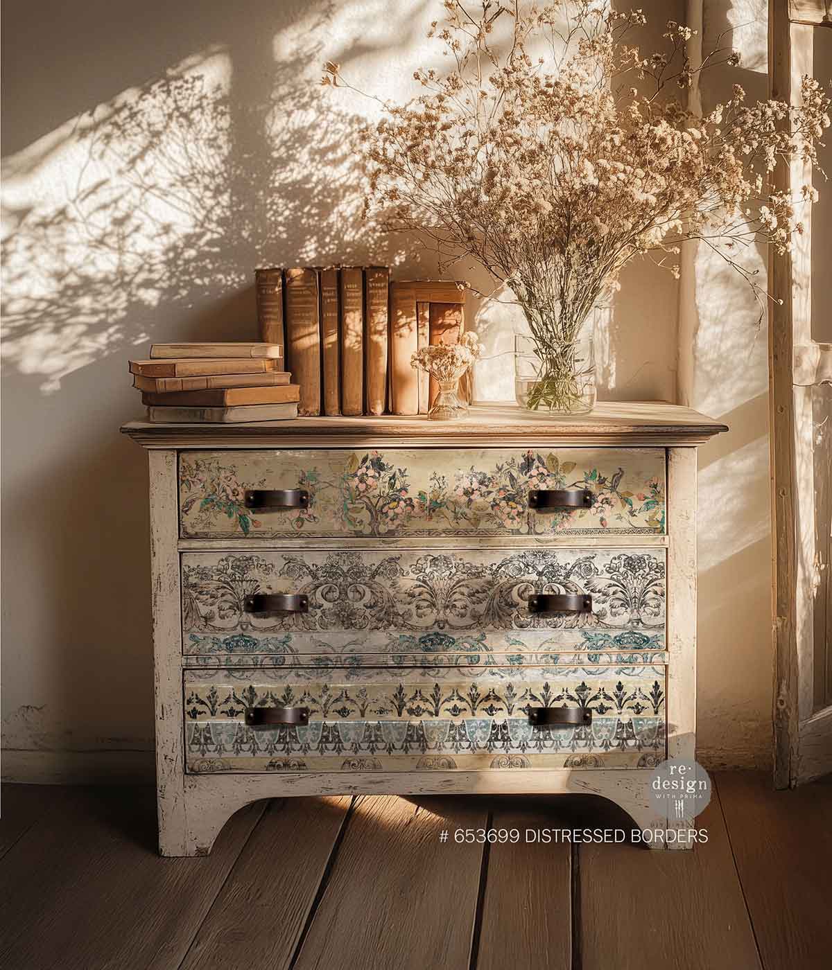 Redesign Decor Transfers® - Distressed Borders