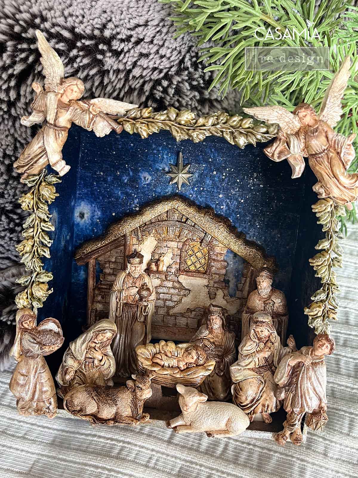 Decor Moulds® - Holy Night Nativity