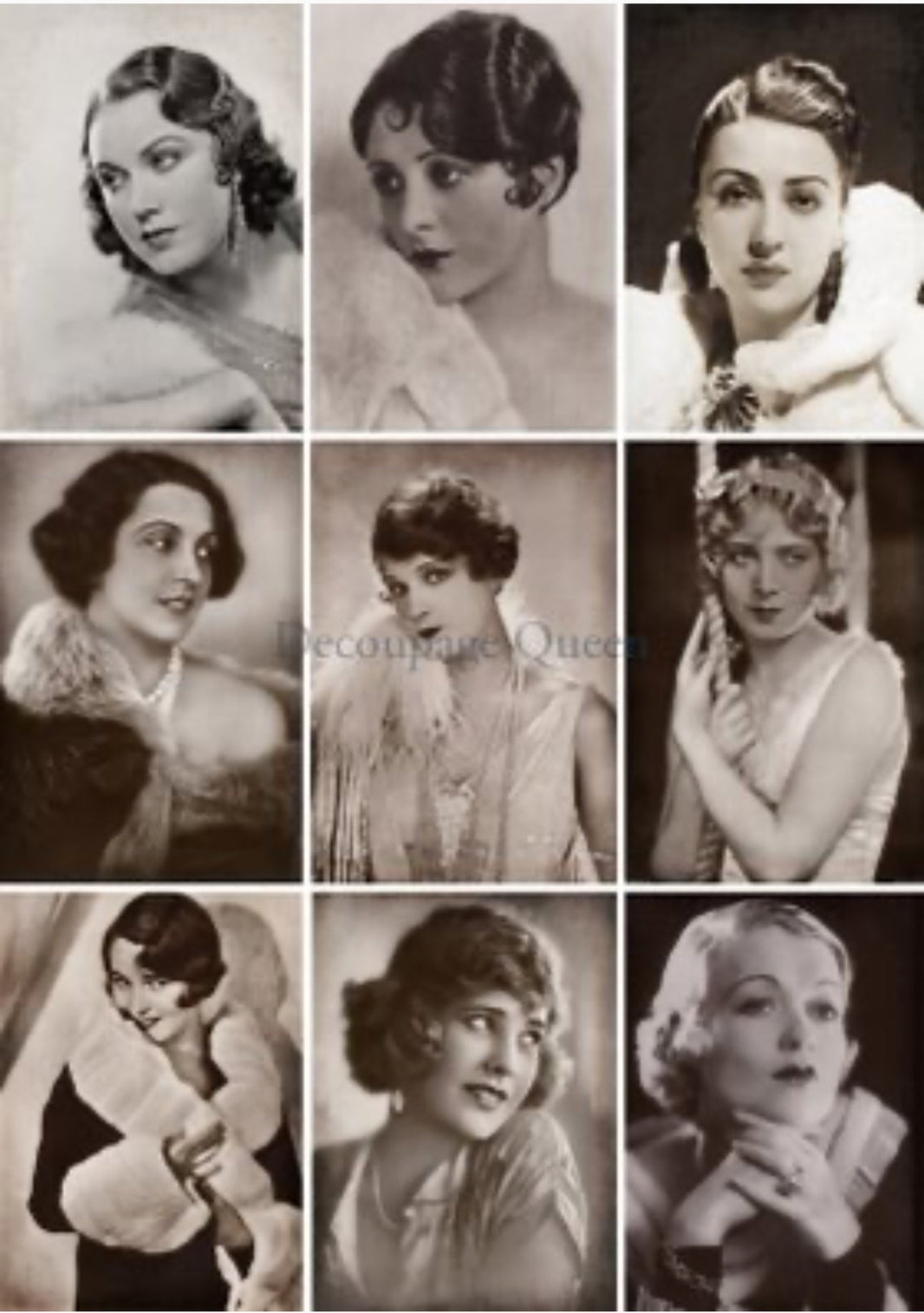 Starlet  Minis  0577, rice paper design by Decoupage queen, arts & entertainment > hobbies & creative arts > arts & crafts, for decoupage and crafting