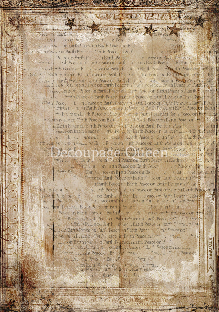 Warm and Cozy Background, rice paper design by Decoupage queen, arts & entertainment > hobbies & creative arts > arts & crafts, for decoupage and crafting