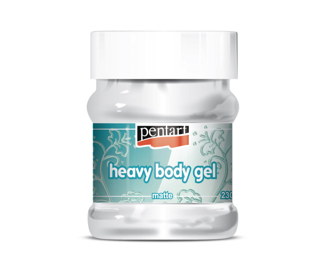 Heavy Body Gel Matte Opaque, design by Pentart, arts & entertainment > hobbies & creative arts > arts & crafts, for decoupage and crafting