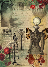 nan, rice paper design by nan, nan, for decoupage and crafting