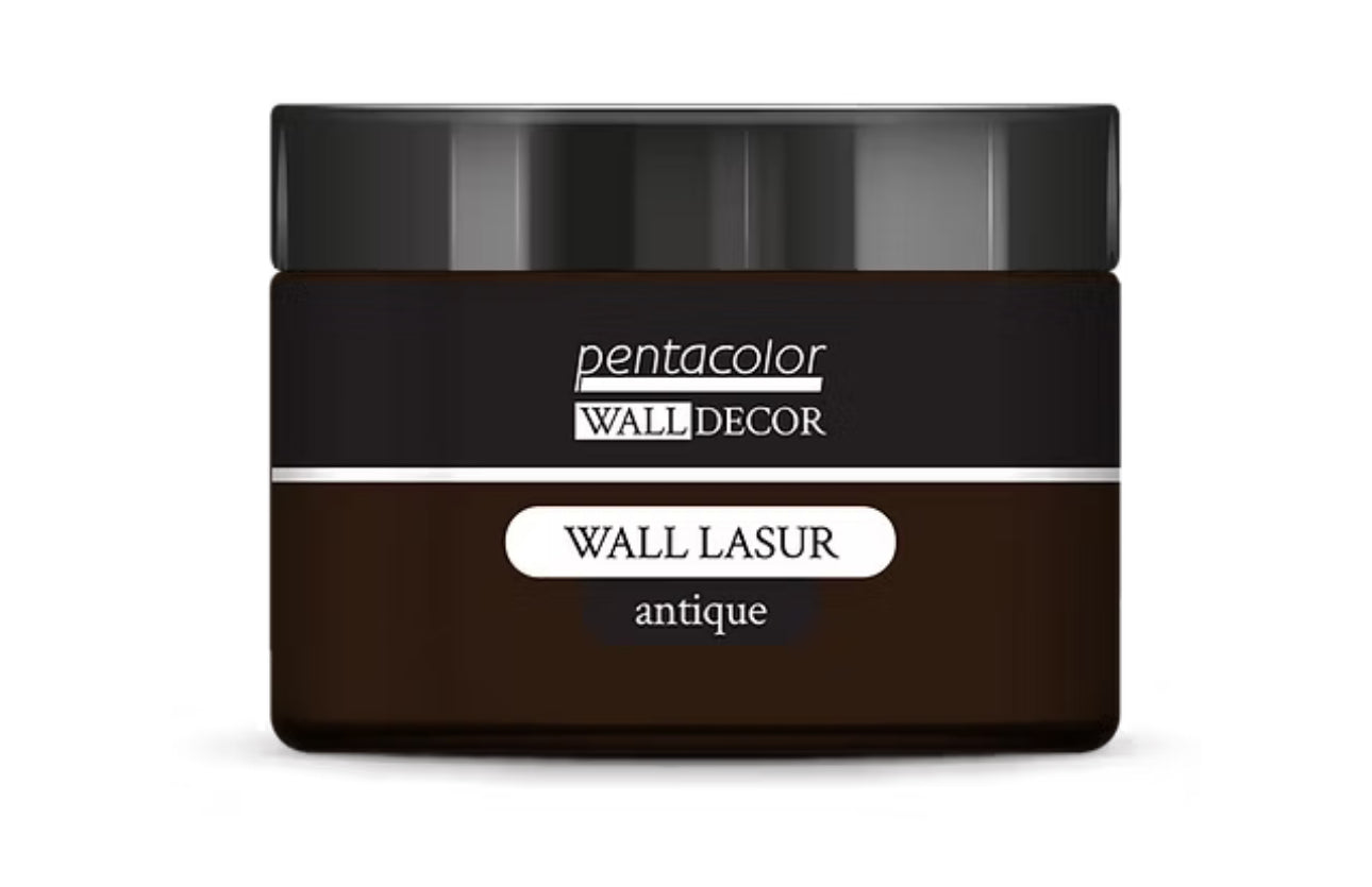 Pentart Wall Lasur Antique 150 ml, design by pentart, hardware > building consumables > painting consumables > paint, for decoupage and crafting