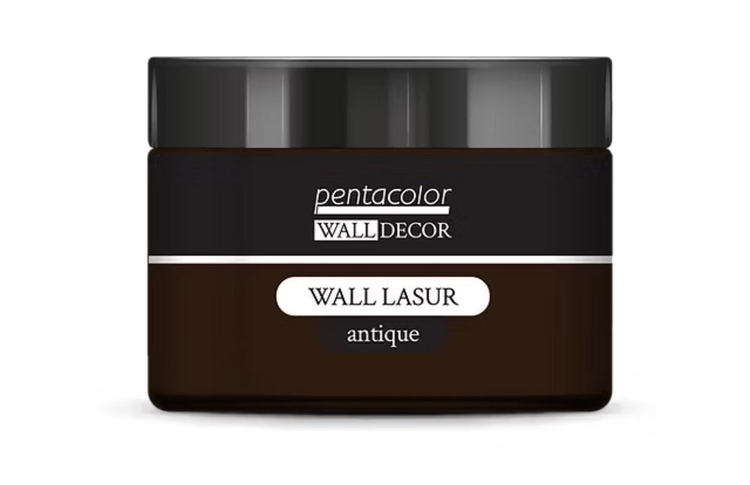 Pentart Wall Lasur Antique 150 ml, design by pentart, hardware > building consumables > painting consumables > paint, for decoupage and crafting