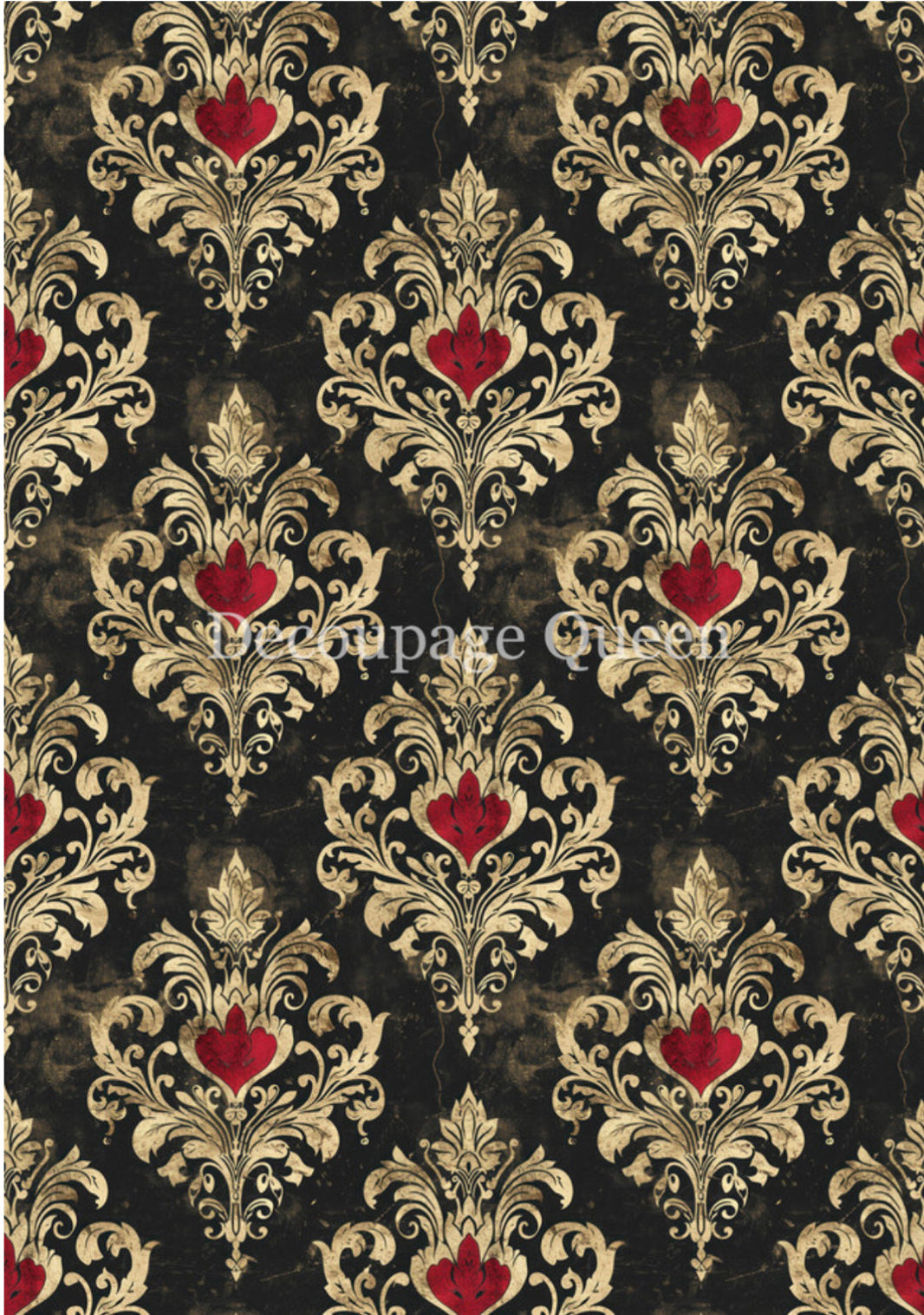 Decoupage Queen  Always and Forever Rice Paper, rice paper design by Decoupage Queen, arts & entertainment > hobbies & creative arts > arts & crafts > art & crafting materials > art & craft paper > drawing & painting paper, for decoupage and crafting