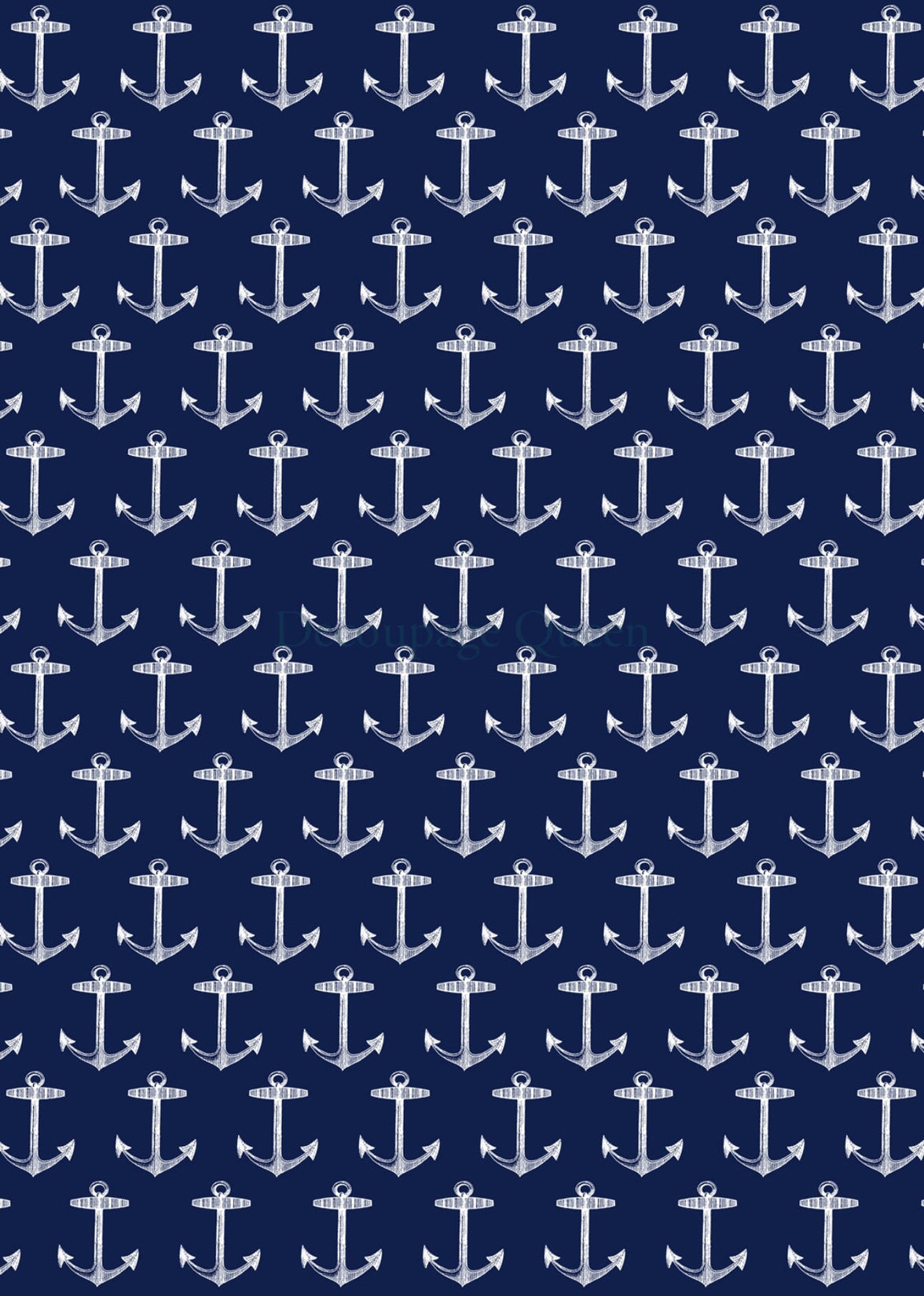 Patterned Anchors 0585, rice paper design by Decoupage queen, arts & entertainment > hobbies & creative arts > arts & crafts, for decoupage and crafting