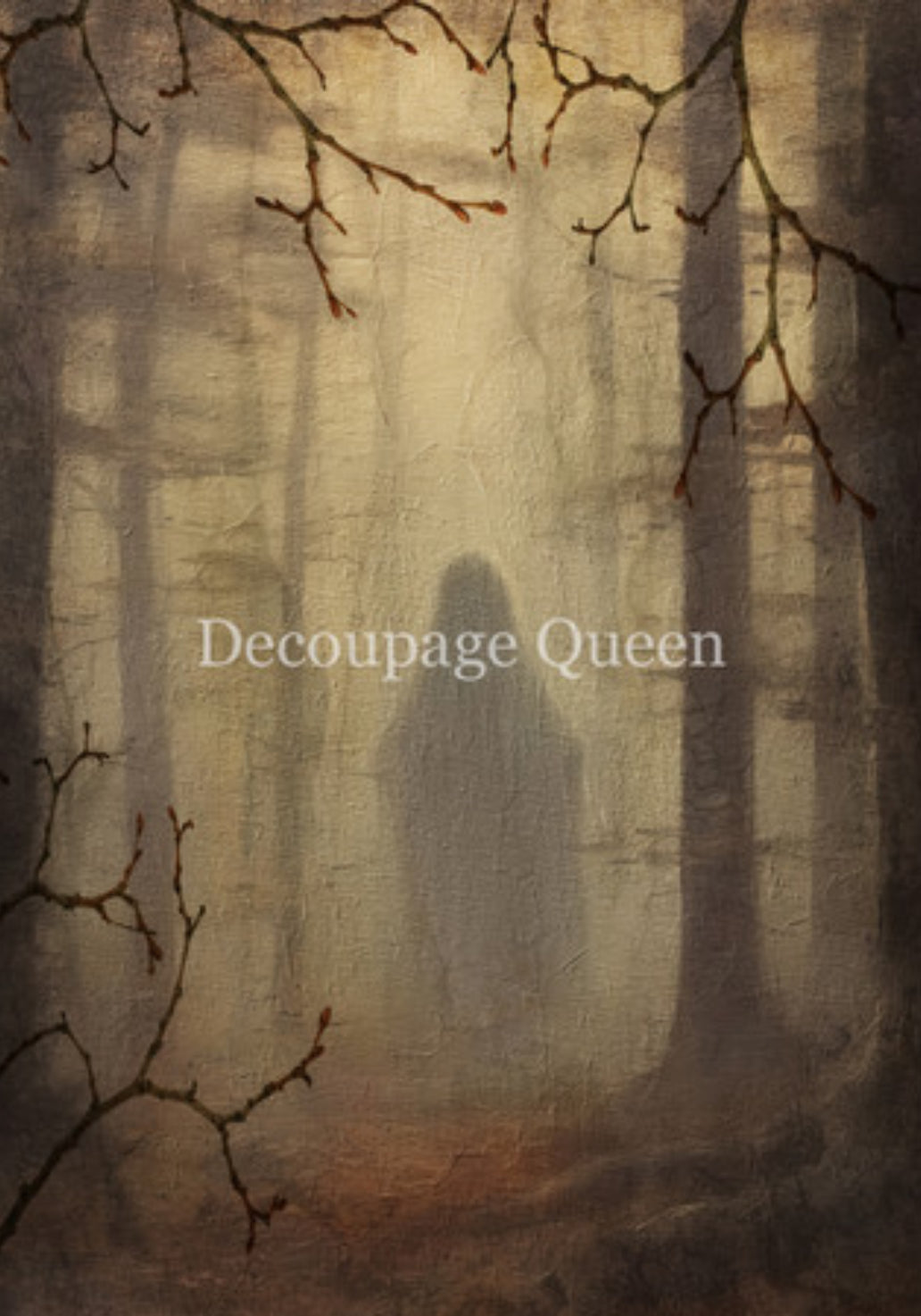 Decoupage Queen The Specter Rice Pape, rice paper design by Decoupage Queen, arts & entertainment > hobbies & creative arts > arts & crafts > art & crafting materials > art & craft paper > drawing & painting paper, for decoupage and crafting