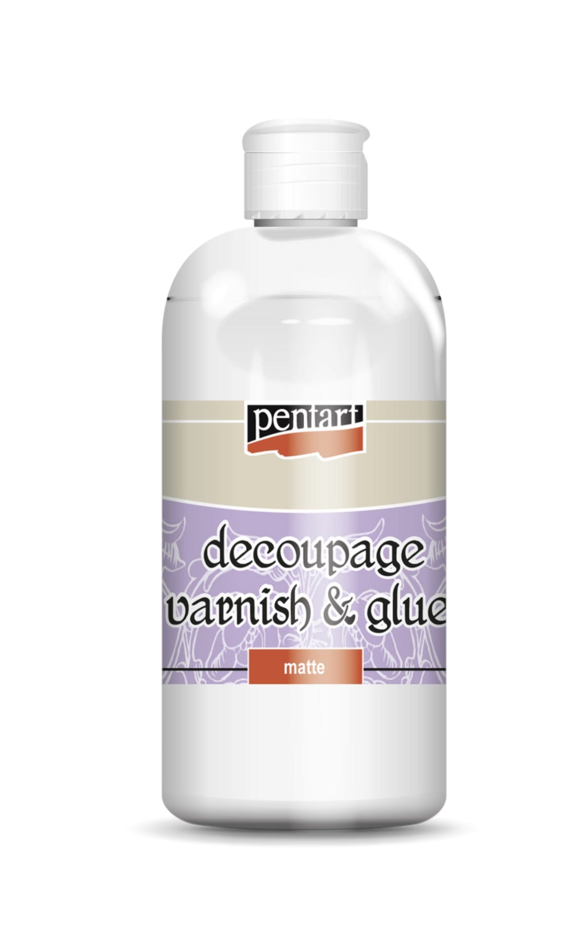 Decoupage Varnish & Glue Matte, design by Pentart, arts & entertainment > hobbies & creative arts > arts & crafts, for decoupage and crafting