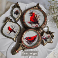 NoeL Elegance Mould, Decor Moulds® - NoeL Elegance Silicone Mould, Shadow Box Christmas Mould