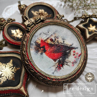 NoeL Elegance Mould, Decor Moulds® - NoeL Elegance Silicone Mould, Shadow Box Christmas Mould