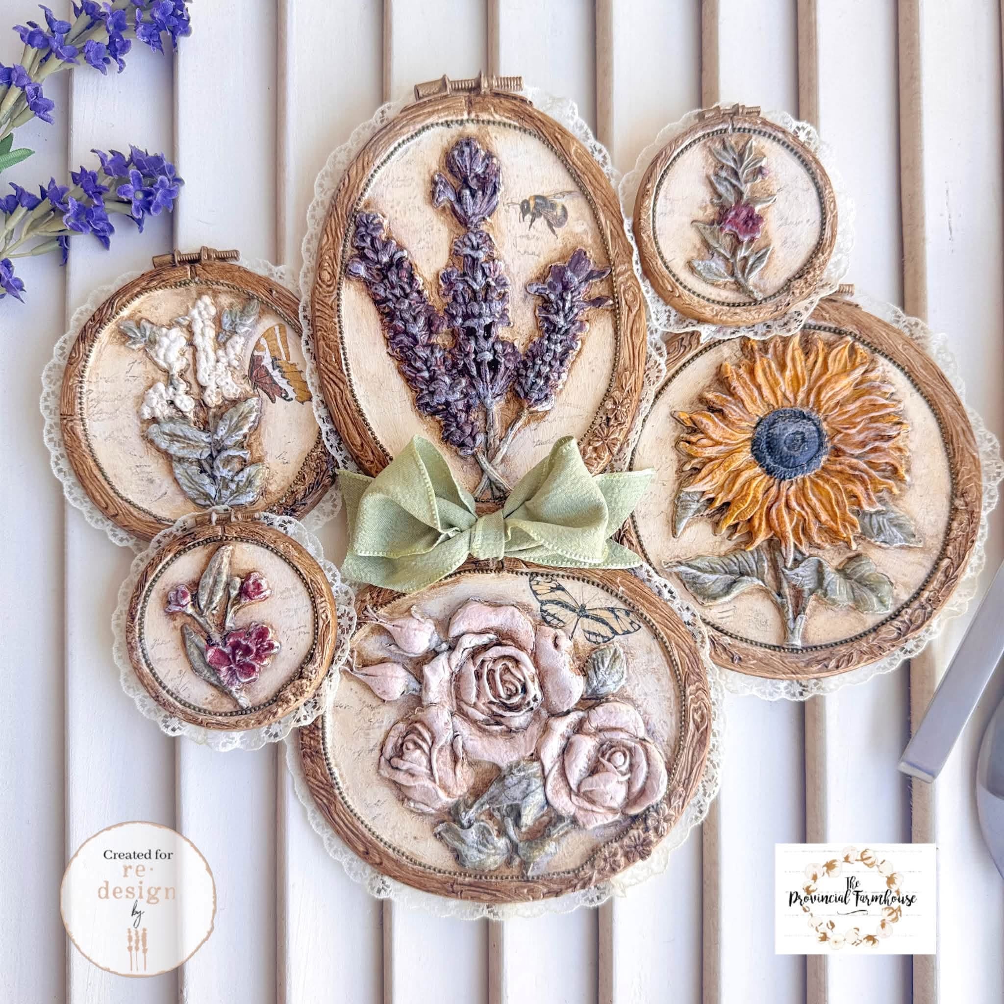 Artisan’s Frame Mould, New Decor Moulds® - Artisan’s Frame, Embroidery Hoop Mould