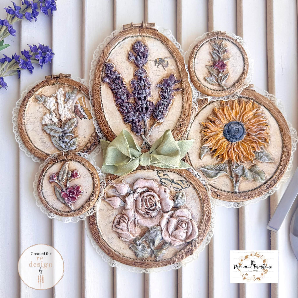 Artisan’s Frame Mould, New Decor Moulds® - Artisan’s Frame, Embroidery Hoop Mould