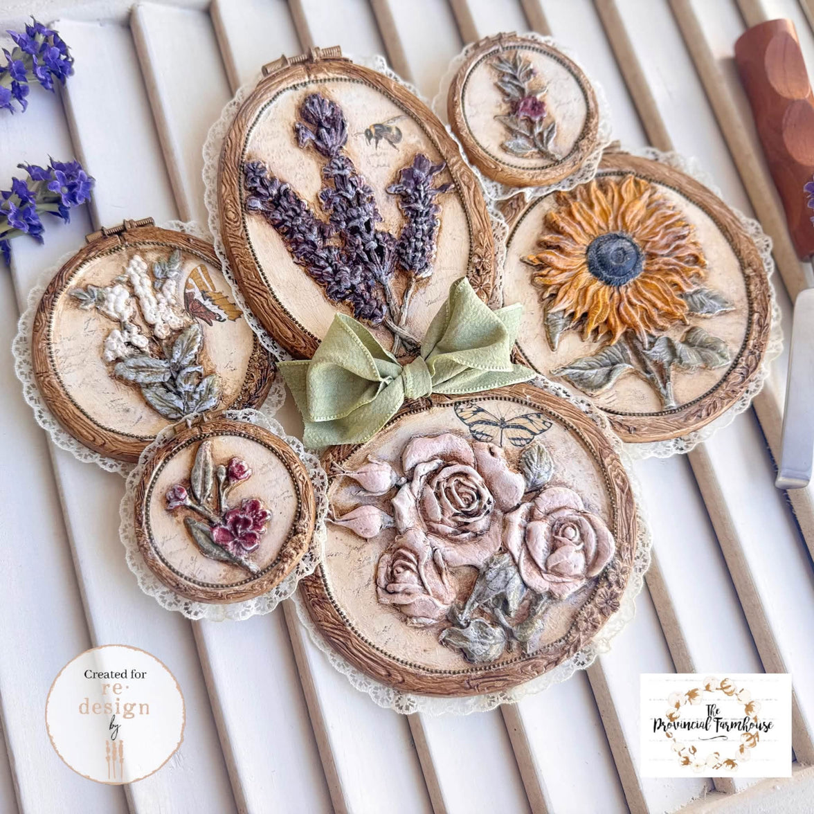 Artisan’s Frame Mould, New Decor Moulds® - Artisan’s Frame, Embroidery Hoop Mould
