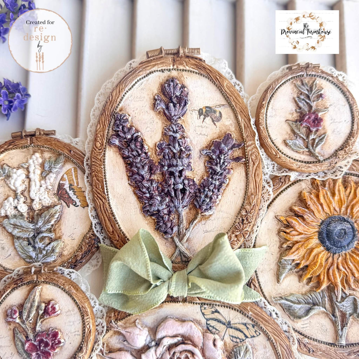 Artisan’s Frame Mould, New Decor Moulds® - Artisan’s Frame, Embroidery Hoop Mould