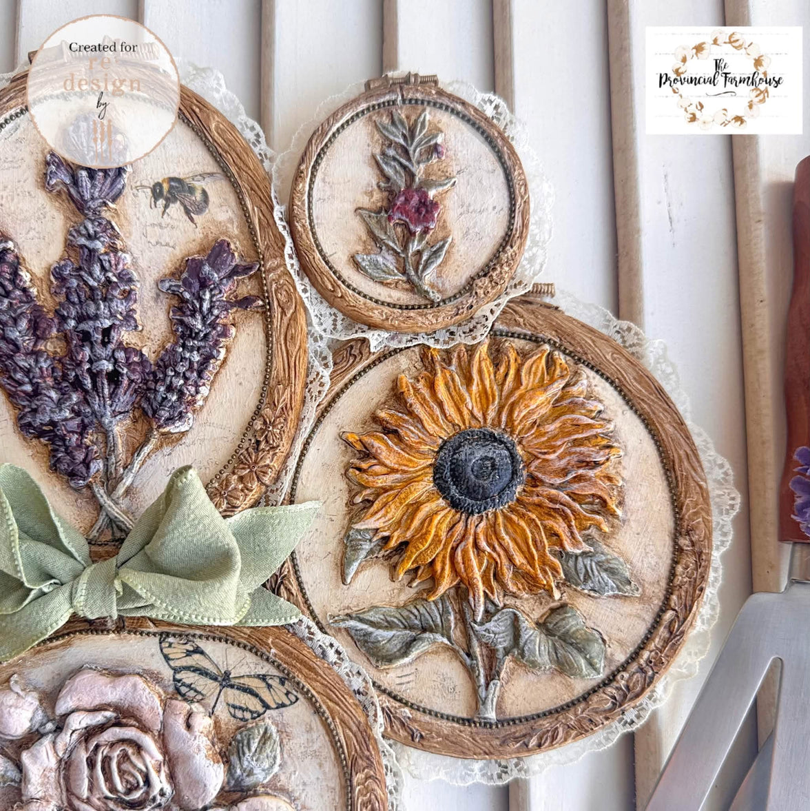 Artisan’s Frame Mould, New Decor Moulds® - Artisan’s Frame, Embroidery Hoop Mould