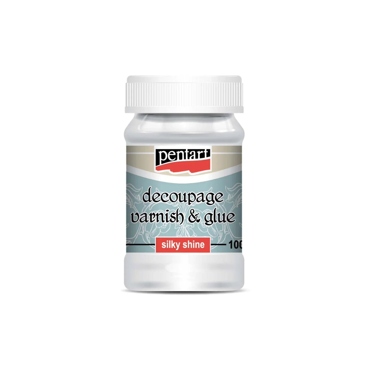 Silky-Shine Decoupage Varnish & Glue, design by Pentart, arts & entertainment > hobbies & creative arts > arts & crafts, for decoupage and crafting