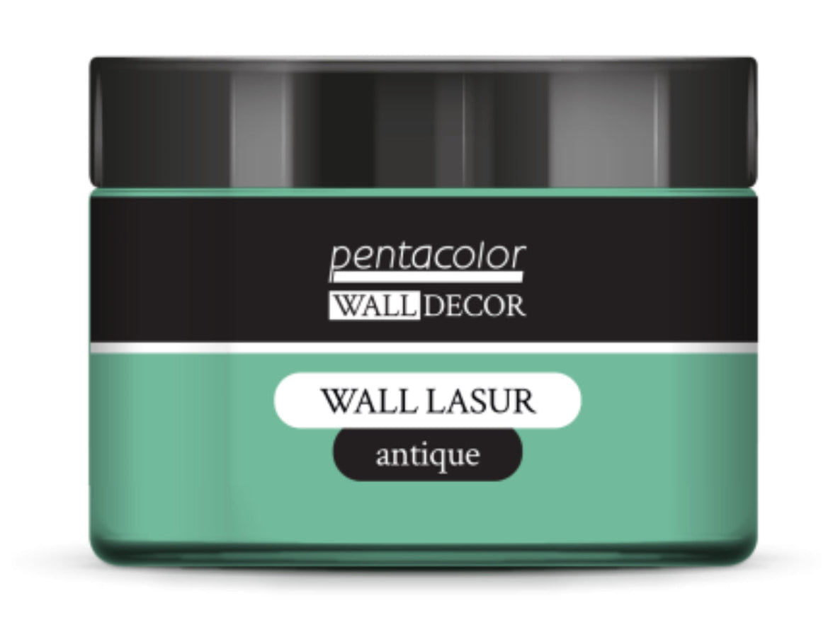Pentart Wall Lasur Antique 150 ml, design by pentart, hardware > building consumables > painting consumables > paint, for decoupage and crafting