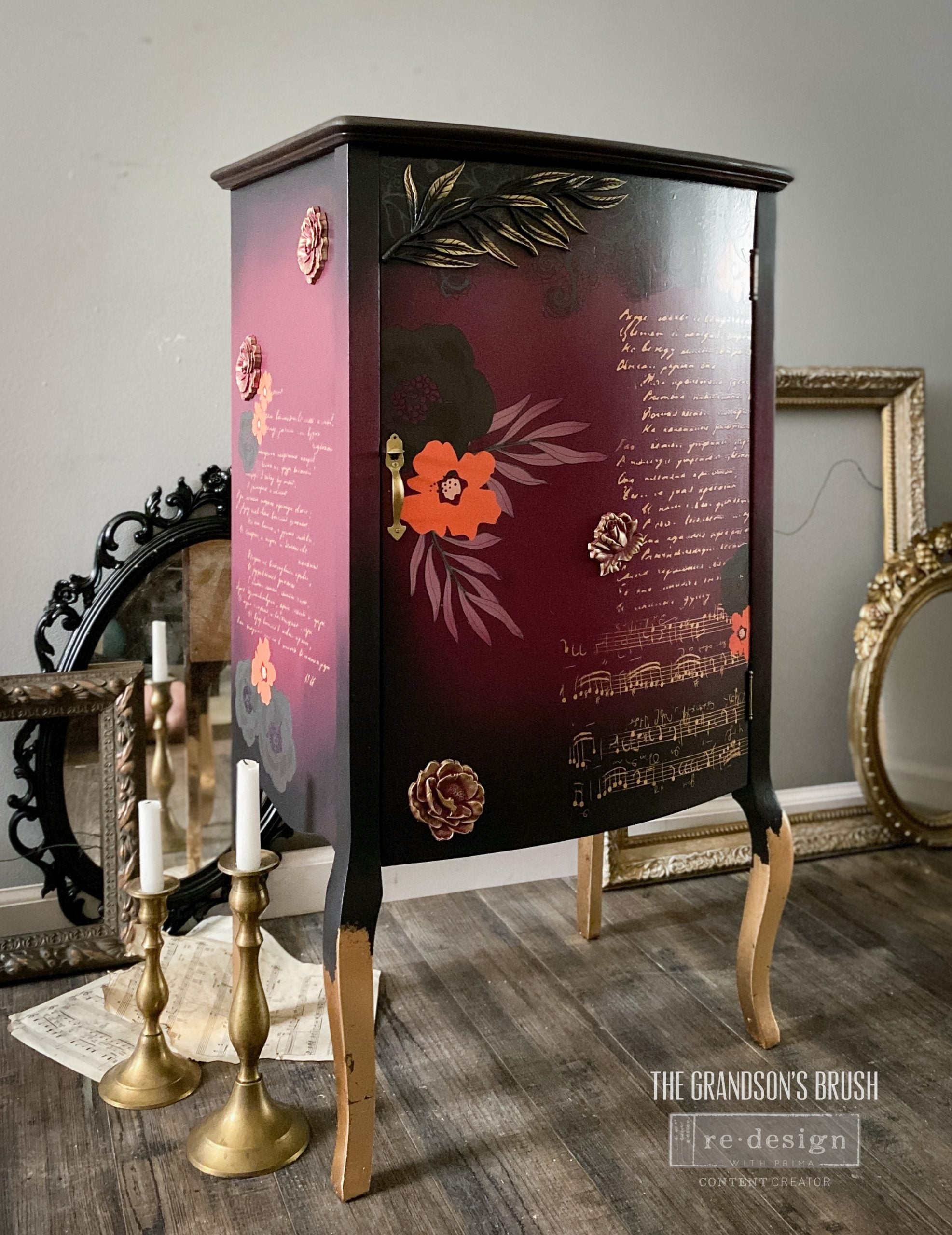 Decor Transfers® CeCe - Fleur Noir