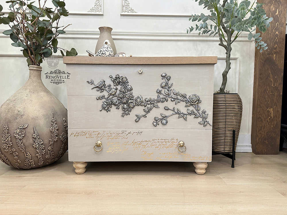 Decor Poly - Serene Perch (Right) - 1 pc, 10"x9" (25.4cmx22.9cm)