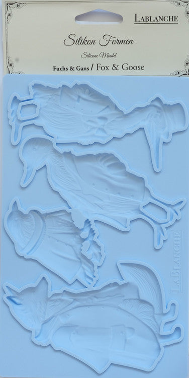 LaBlanche Fox and Goose Silicone Mould Limited Edition