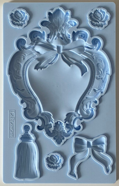 Heart with Tassel Silicone Mould – LaBlanche (New for 2026)