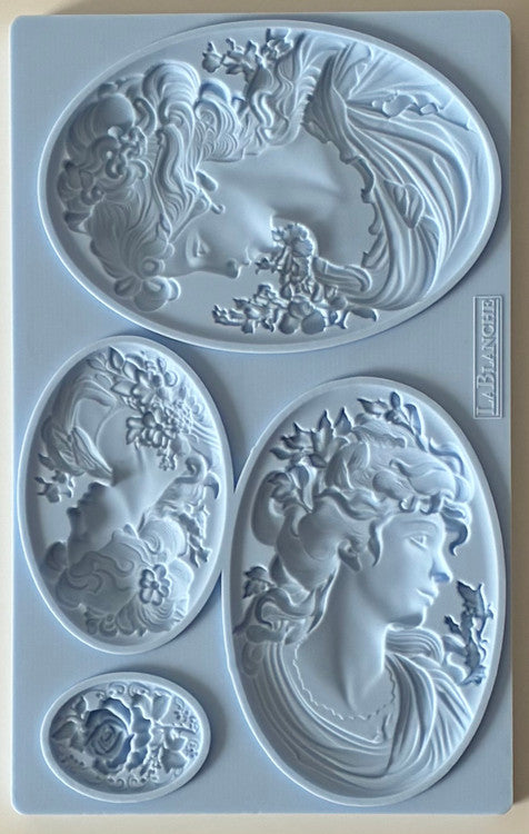 Large Cameo Silicone Mould – LaBlanche (New for 2026)
