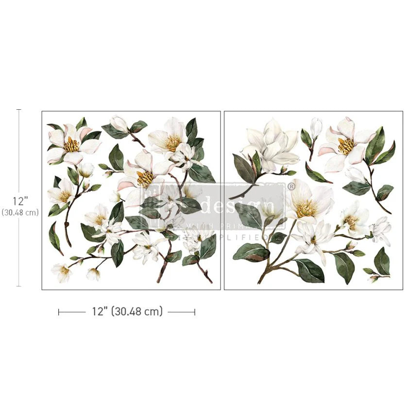 Maxi Transfers® Transfers - Magnolia Garden 12”x12”