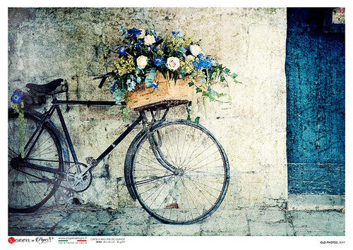 Paper Designs Bicycle Old Photos 0097
