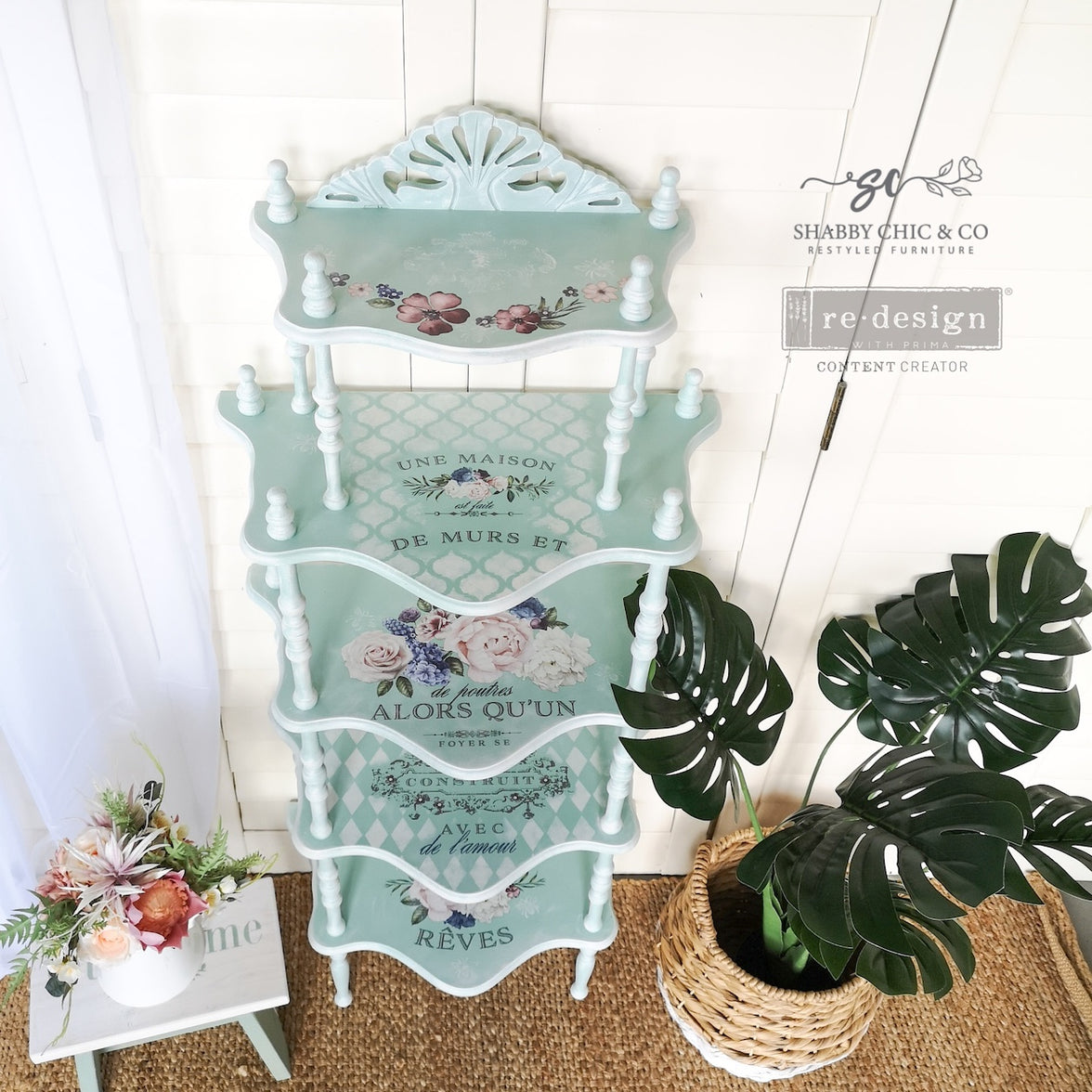 Redesign Decor Transfers - Lavender Bush, Large Furniture Transfer